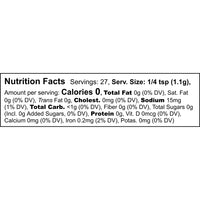 French Onion Seasoning Nutrition Facts