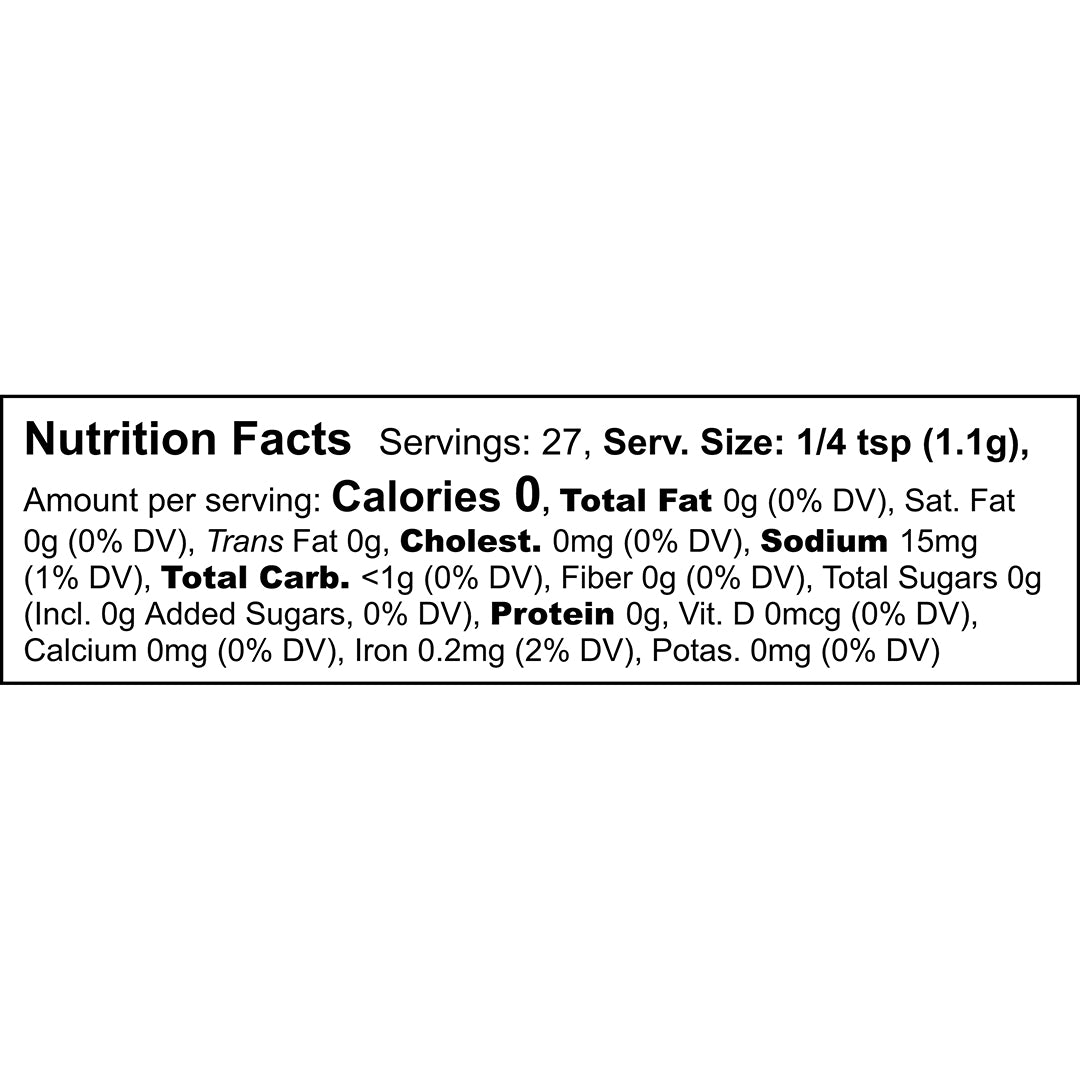 French Onion Seasoning Nutrition Facts